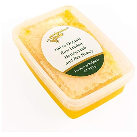 700 g Organic Raw Linden Honeycomb, Natural, Pure, Fresh, Directly from The hive, Handmade, Absolutely Real Product Cover