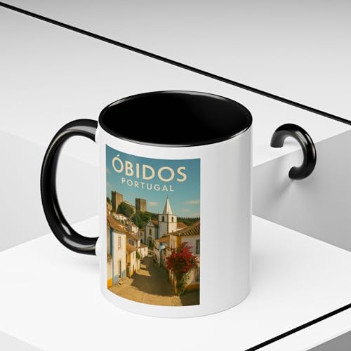 Taza de viaje Toy Fan TV Óbidos Portugal 11oz miniatura 5