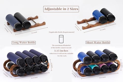 Aixboumo SG-ABR-A Wine Rack For Cabinet And Countertop - Adjustable In 2 Sizes thumb #2