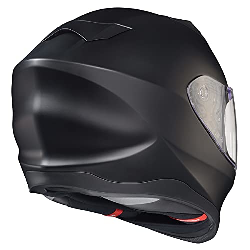 ScorpionEXO T520 Full Face Touring Motorcycle Helmet with Bluetooth Ready Speaker Pockets DOT ECE Approved Solid (Matte Black - Small) by ScorpionEXO - Image 3