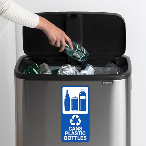 image for LUHIMO 2PCS Recycle Sign for Trash Can，Self-Adhesive Waterproof Fade