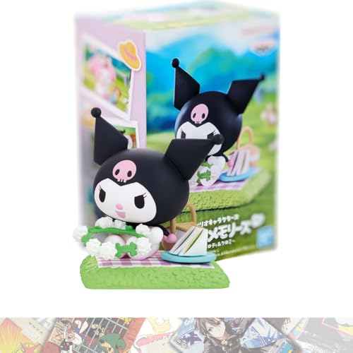 BANDAI SPIRITS Kurom i: Figura de estatua de recuerdos de Nakayoshi de 11 cm con 1 tarjeta de intercambio temática compatible con A.C.G. (27326)