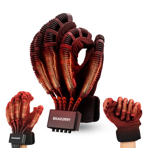 KWYBOW Only Robotic Gloves Not Host for Stroke Rehabilitation Replacement Parts, Left Right Hand Stroke Recovery Equipment for Dysfunction Paralysis Patient