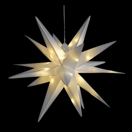 Mojawo XXL 3D LED Stern zum Hängen Weihnachtsbeleuchtung...