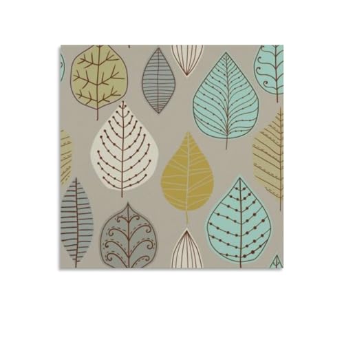 ポスター アートポスター北欧 絵画 木 花 植物 おしゃれ インテリア 4 クール ポスター 壁アート キャンバス 印刷 アートパネル オフィス装飾 ぶら下がる 版画 ギフト20x20inch(50x50cm)