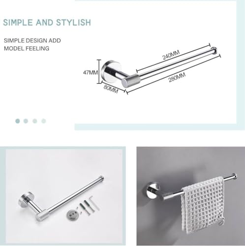 Ensemble de salle de bain chrome moleté pour une routine moderne - 4