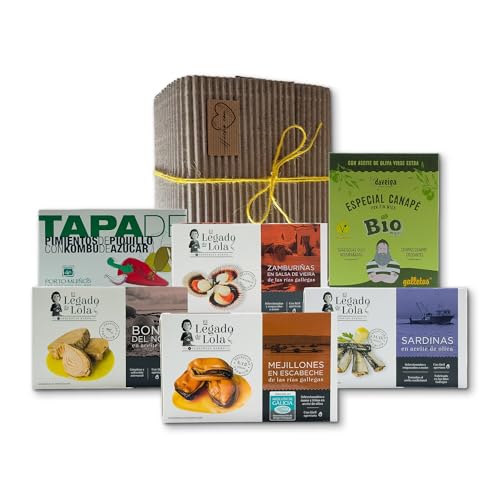 Pack Conservas Gourmet para Regalar Rías de VinNatura