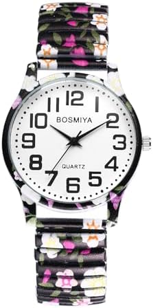 JewelryWe Damesringhorloge, vingerhorloge, analoog, kwartshorloge