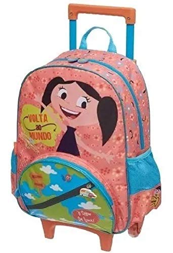 Kit Mochila Infantil Rodinha Show Luna Volta Mundo G Pacific