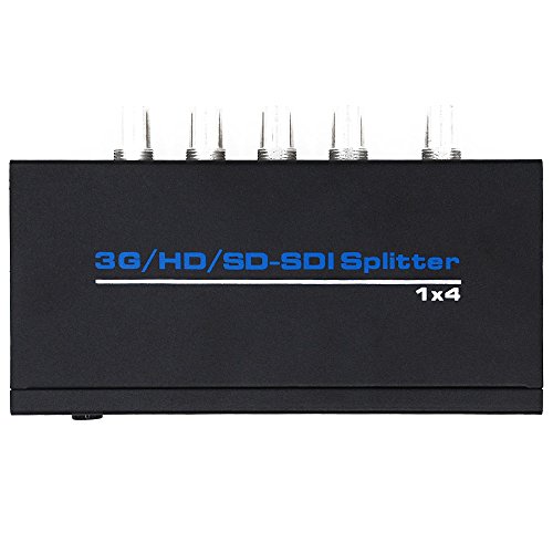 16出力 SDI分配器（スプリッター）3GSDI-Sp116R Amazon | ELEVIEW 3G/HD/SD-SDI スプリッター sdi分配器 1入力 4