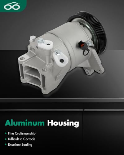 Image of SCITOO AC Compressor fit for Nissan for Altima 3.5L 2002-2006 | Fast Cooling, Ultra Low Noise (≤72 dB) Air Conditioner Compressor for Summer, With Clutch, 035095 67438 92600CA02B