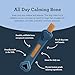 Kradle All Day Calming Bone - Interactive Dog Toy with Calming Chews - Stress Relief Support Toy for Dogs - Human Grade, Bacon Flavor Dog Calming Chews - 6 Inch Rubber Bone, 4 Chews Refills