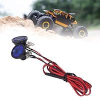 RC -Autolichter, 2 LEDs vordere Spotlight RC Crawler Helle Scheinwerferlichter 1/10 Skala RC Crawler -Zubehör für Axi al Scx10 90046 Red Cat (Blue Light) – Ansicht 6