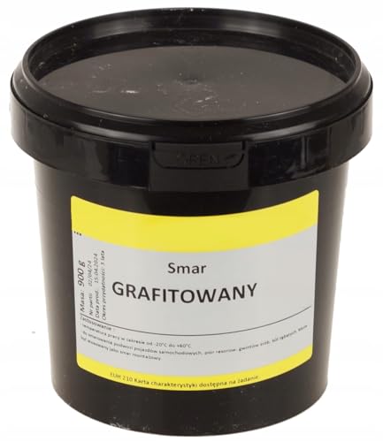 Feinz Grasso Alla Grafite 900 G - Grasso Lubrificante Multiuso Per Giunti, Molle, Bulloni - Resistente All'Acqua, Grasso Per Telai, Montaggio, Sottosc