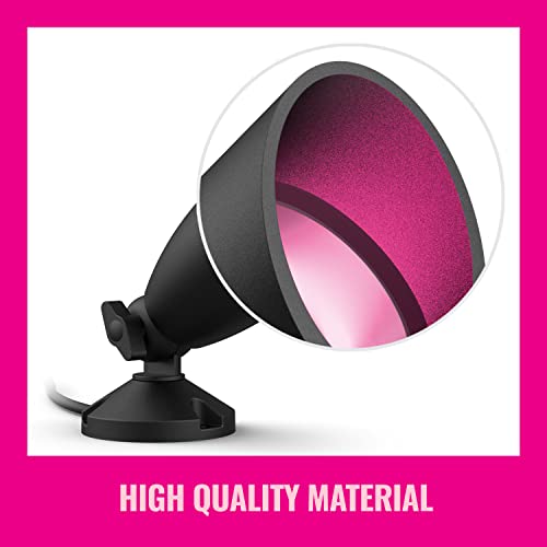Wiz 12V Smart Wifi Outdoor Led Ground Spotlight Extension, Starter Kit Required, Compatible With Alexa, Google Assistant, Bluetooth Compatible, No Hub Required #TOP4