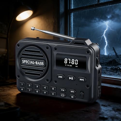 Radio numérique pour écouter un son clair partout, radio compacte pour intérieur et voyage - 3