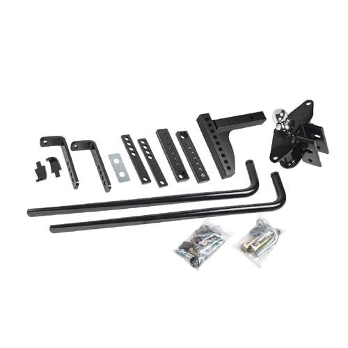 Reese 49913 Integrated Sway Control Weight Distribution Kit For Trailer , 11,500 lbs. Capacity, Shank Included.