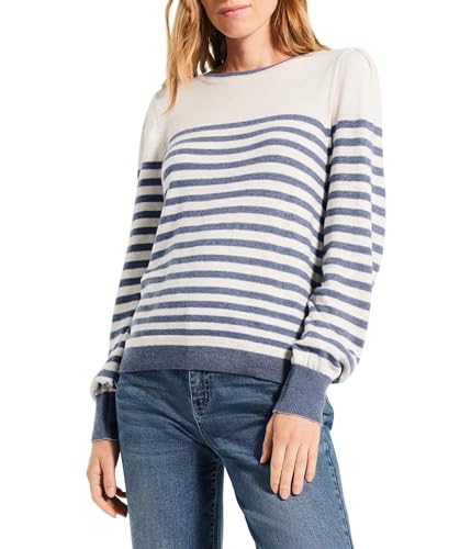 Image of NIC+ZOE Women's Striped Femme Sleeve Sweater