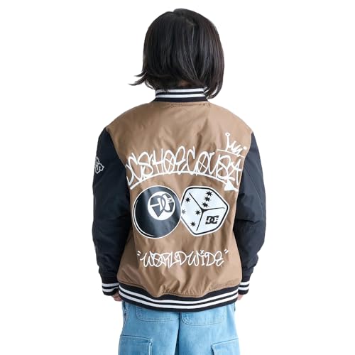 DC Shoes 24 KD VARSITY JACKET YJK244518 BEG 140cm - 製品詳細