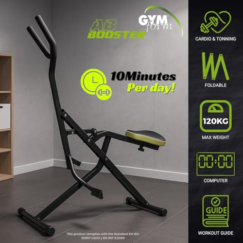 Appareil d'entraînement Abdominal GYMFORM AB Booster, Machine d'Entraînement pour Abdominaux Bras Jambes Dos et Fessiers – Image 3