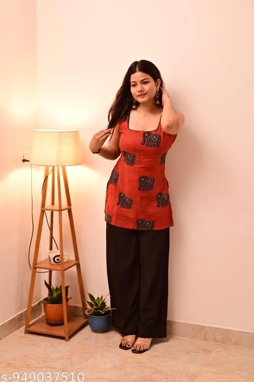 Image of Floral Printed Kurta, Full Sleeve