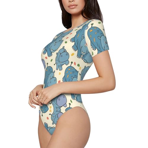 Women One Piece Swimsuit Monokini V Neckline Halter Swimming Suit Bathing Suit2