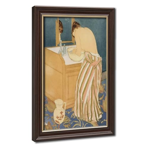 Impression sur toile Mary Cassatt 1891 - Décoration murale suspendue 50,8 x 76,2 cm