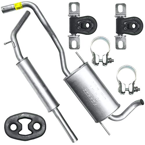 Ferroz Schalldämpferset Auspuffanlage Auspuff für VW Polo 3 III 6N 6N2 1.0i 1.3i 1.4i 1.6i