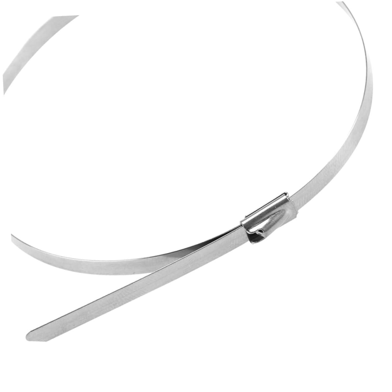 Mikikit 200pezzi Fascette Stringicavo in Acciaio Inox Autobloccanti per Cavi di Scarico Fascette per Cavi Induzione per Barche e Uso