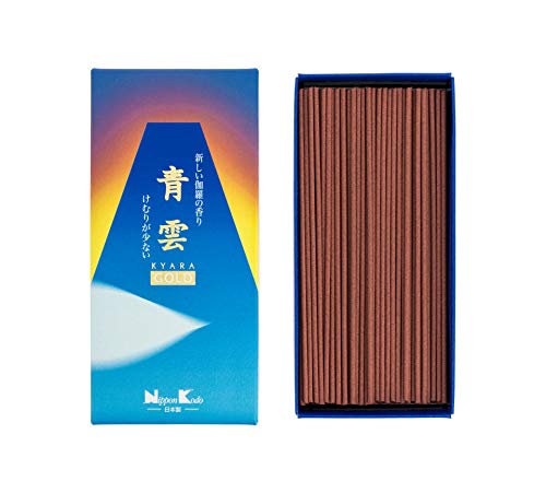 nippon kodo 21101 Seiun Gold Incense 16 x 8 x 3 cm Blue