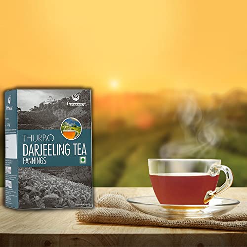 GOODRICKE Thurbo Fanning Darjeeling Tea - 250 gm (Pack of 1) |Fanning | Premium Black Tea with Long Lasting Taste and Aroma