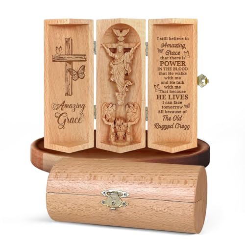 Jesuspirit - Our Father in Heaven Christian Decor, Catholic Wooden