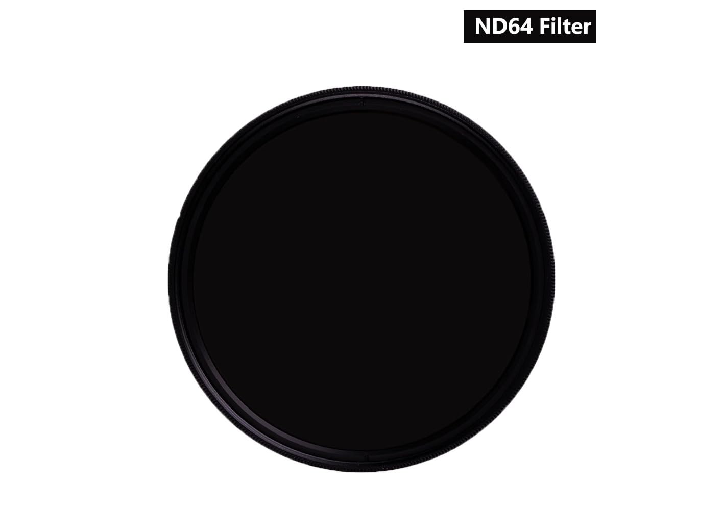 Filtry o neutralnej gęstości aparatu o średnicy 55 mm ND64 6 stopów szkło optyczne do obiektywu Canon RF 28 mm f/2,8 STM z aparatem Canon EOS R10 R50