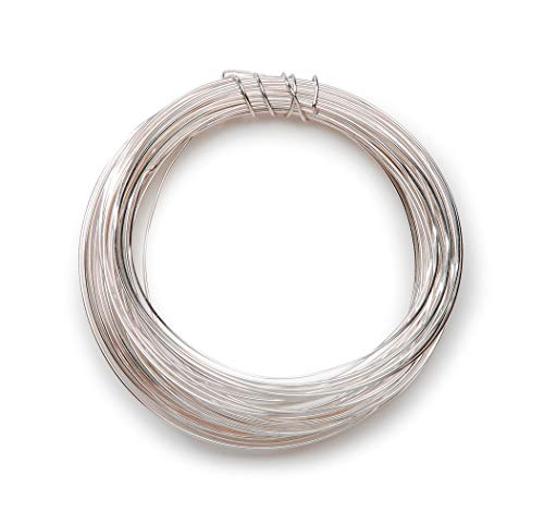 Jewelry Designer Darice Bright Silver Colored Jewelry Wire: 22 Gauge