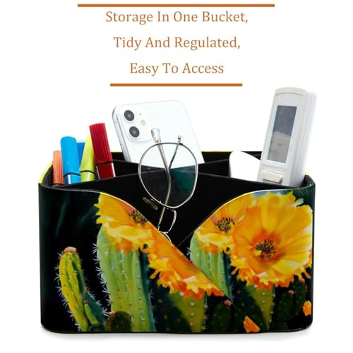 Porte-stylos rectangulaire double compartiment pour ranger un bureau encombré - 3
