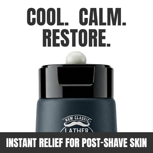 Image of Lather & Wood - Barbershop Aftershave for Men - Long-Lasting Fragrance, Non-Greasy Formula, Easy Pump Dispener, Gentle and Subtle Scent