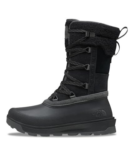 THE NORTH FACE Women's Shellista V Mid Insulated Waterproof Snow Boot | Molded 4.5mm Lugs, Rubber Outsole