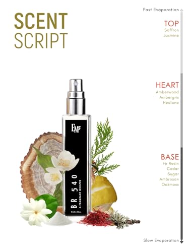 Image of EM5 BR 540 Unisex Perfume | Woody Warm Spicy Fragrance | Eau de Parfum Spray for Men & Women | Luxury Gift for Him /Her | 15 ml