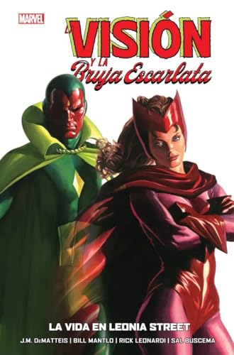 Portada de La Vision y la Bruja Escarlata: La Vida en Leonia Street