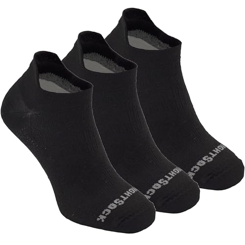 Wrightsock CoolMesh II Cushion Tab Running Socks for Men and Women – Eco-Friendly Anti Blister Socks - American Made