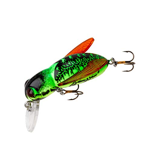 Rebel Lures Bumble Bug Fishing Lure (1 1/2-Inch, Fire Bug)