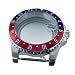 Imagen de NLNKDTDPAK 40 mm Apto for SUB NH35 NH36 NH34 NH38 NH70 NH72 ETA2824 PT5000 Caja de reloj Negro Azul Rojo Bisel aluminio Cristal zafiro