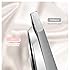 Tweezers and Nail Clipper Set with Case for Men Women, MORGLES 9 Pcs Professional Stainless Steel Tweezers No Gaps