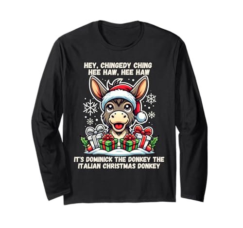 Dominick The Donkey Long Sleeve T-Shirt image