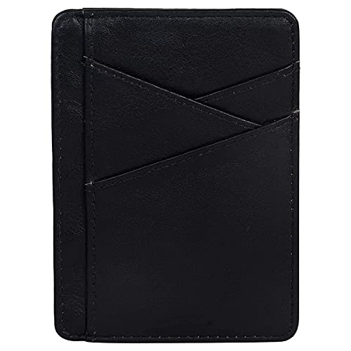 Card Holder Wallets RFID Blocking Slim Minimalist Front Pocket Small Mens Wallet