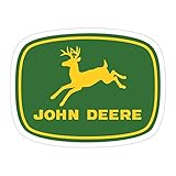 VMSTYLES (3 PCs/Pack) Best Transportation John Deer Premium 3x4 Inch Die-Cut Stickers Decals for...