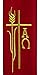 IvyRobes Alpha Omega Overlay Stole Wedding Clergy Stole 90