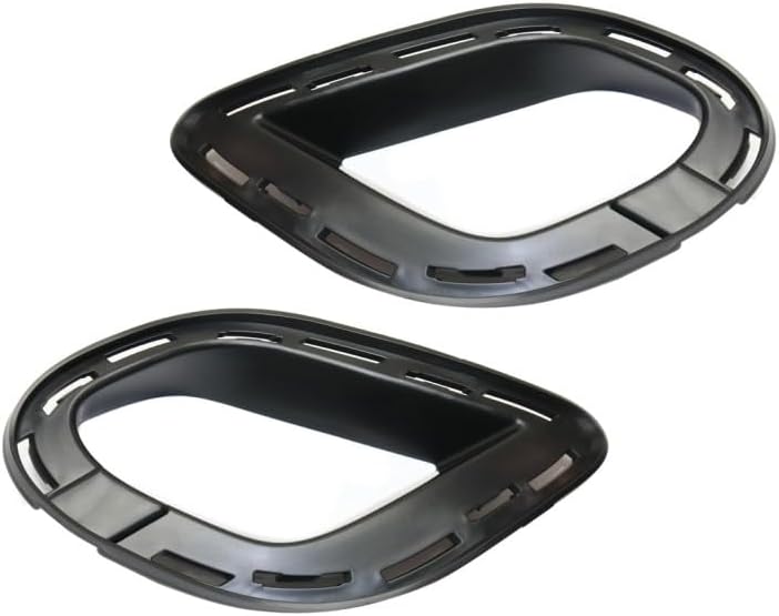 KarParts360 For Dodge Charger 2015 2016 Fog Light Bracket Driver And Passenger Side | Pair | Front | SRT Hellcat Model | Replacement For CH1038170, CH1039170 | 68280499AA, 68280498AA