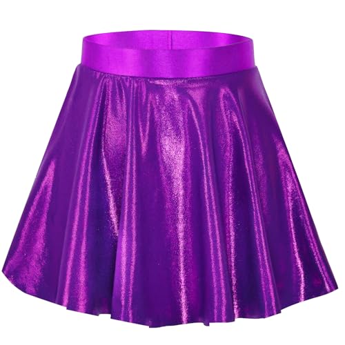 Image of Gnainach Girls Skorts High Waist Athletic Skirts with Shorts Stretchy Activewear for Teens Kids Performance Tennis