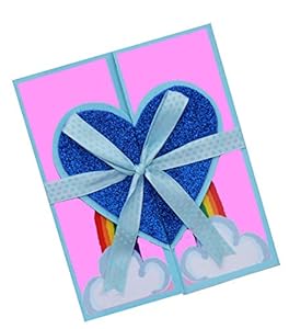 Gaurangi Happy Birthday Greeting Card for Kids - Birthday Greeting Card for All - Birthday Gift for Girlfriend/Wife/Husband/Sister/Fiance/Mother/Brother (Set 1 Greeting Card)